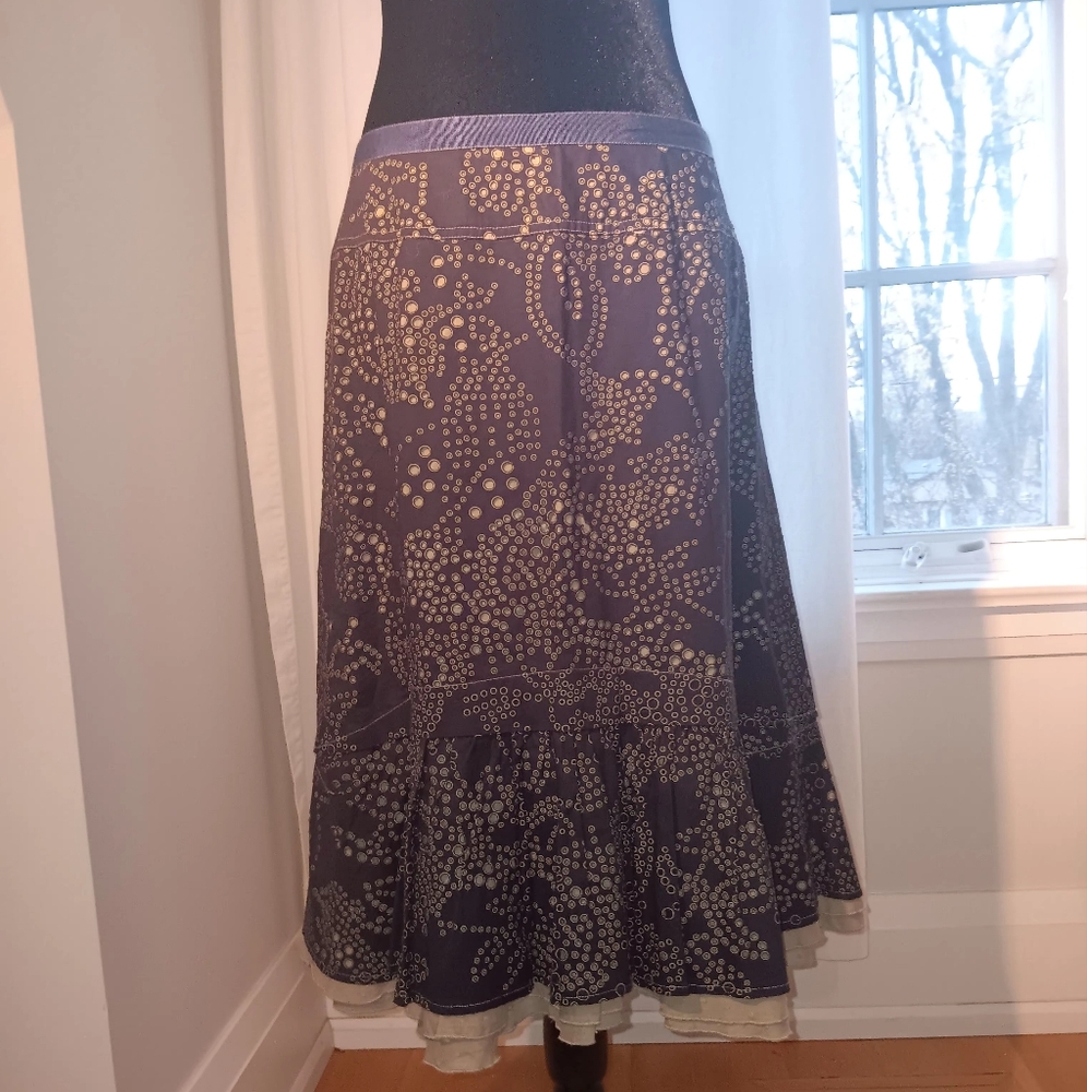 Detailed midi skirt 💜💜